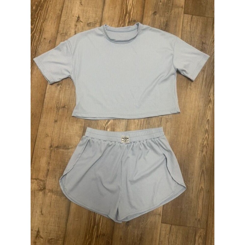 Ribbed lounge set